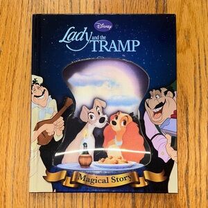 Disney Lady and the Tramp Blue Magical Storybook
